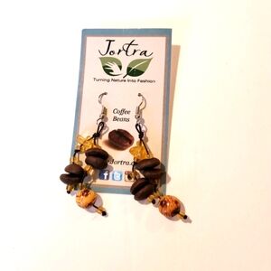 Coffee Bean Earrings